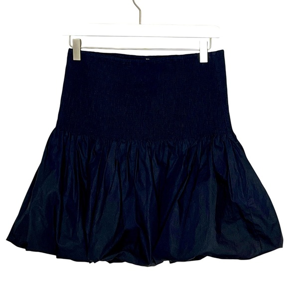 MARE MARE X ANTHRPOLOGIE Black Bubble Hem Skirt - Picture 2 of 4